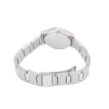 Chronotech Elegante Edelstahl-Armbanduhr in Grau