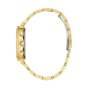 Guess Goldene Edelstahl-Dress-Uhr