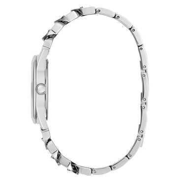 Guess Edelstahl-Armbanduhr in Grau