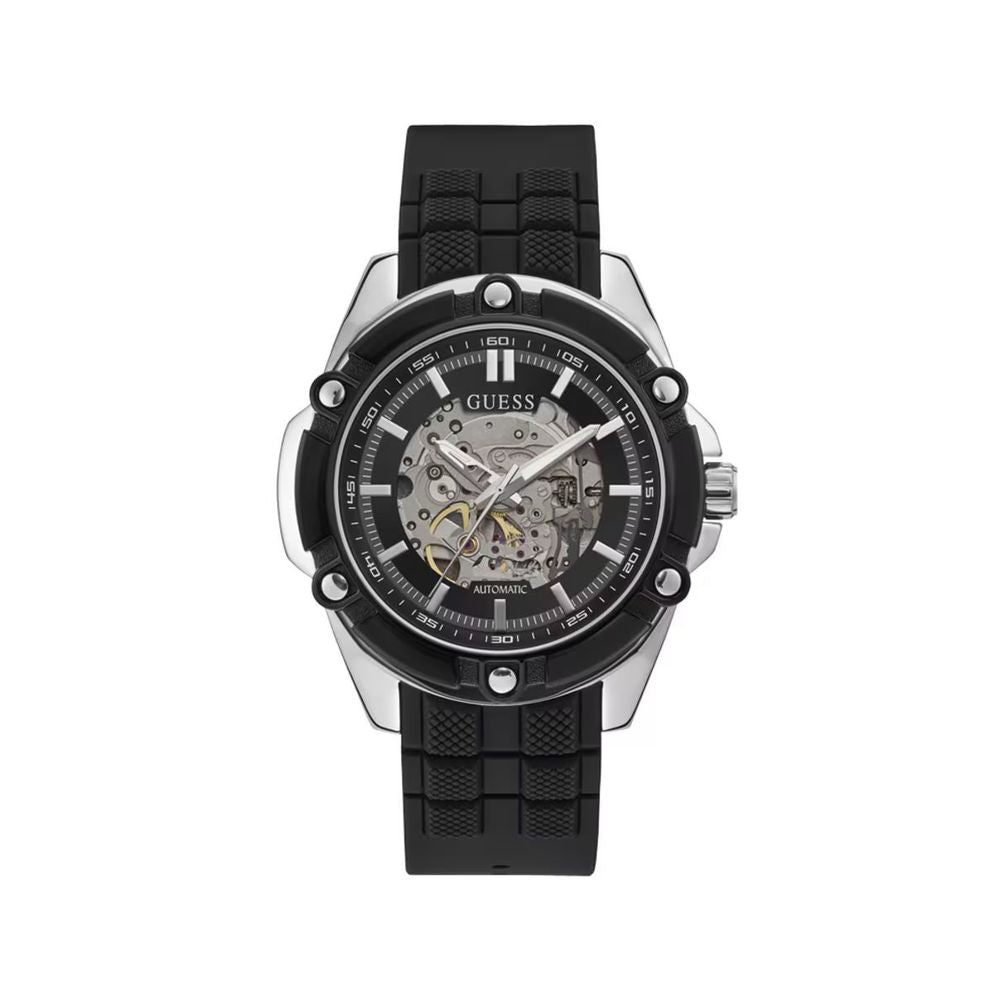 Guess Schwarze Synthetik Sportuhr