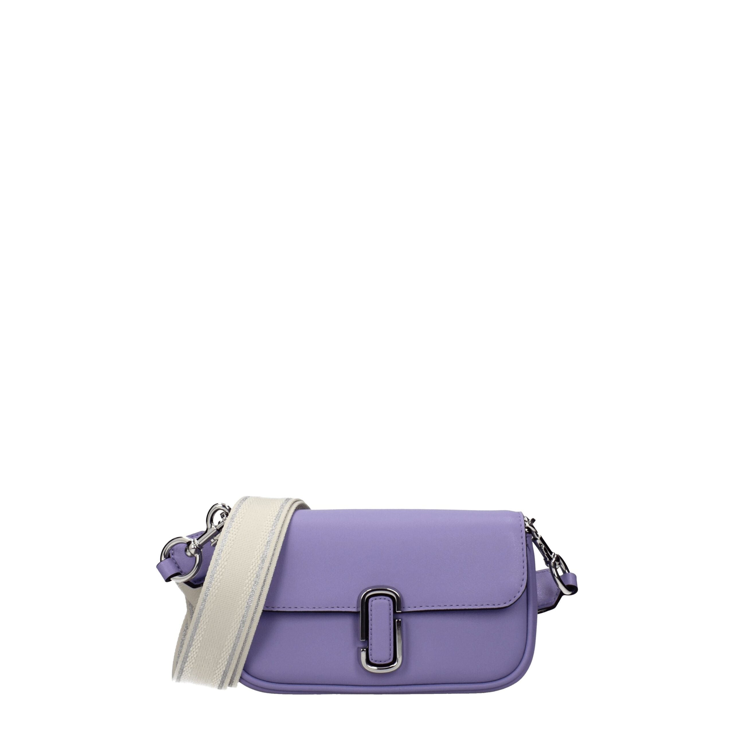 Marc Jacobs Lila Leder Crossbody Tasche
