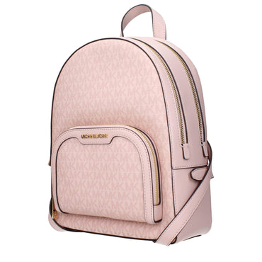 Michael Kors Rucksack aus Stoff in Rosa