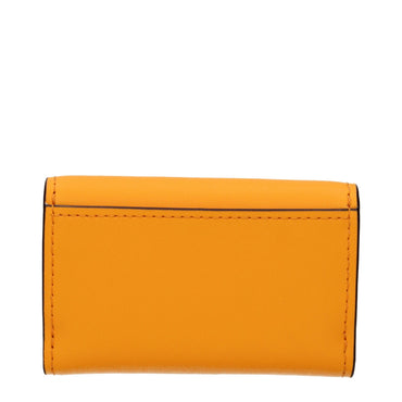 Michael Kors Orange Geldbörse aus Leder