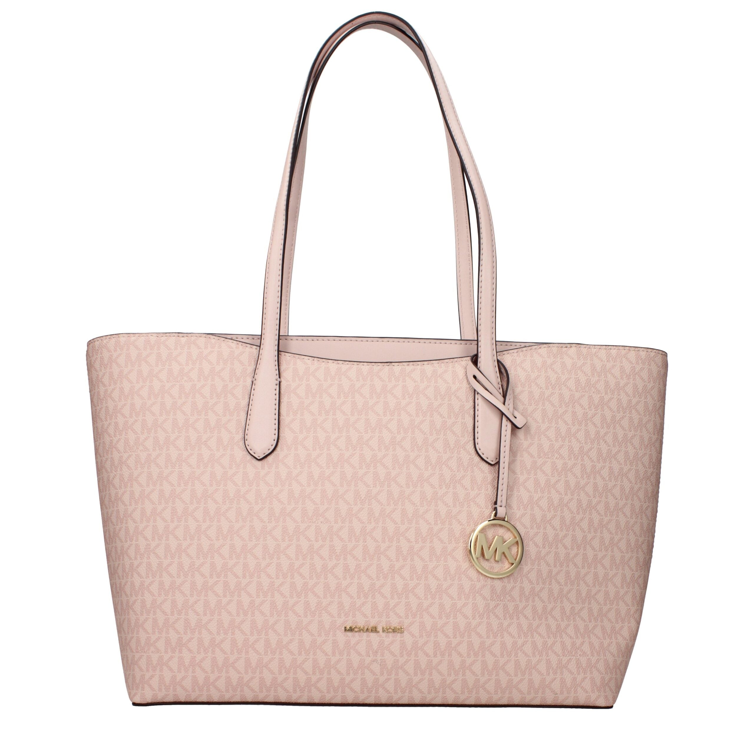 Michael Kors Rosa Stoff-Umhängetasche
