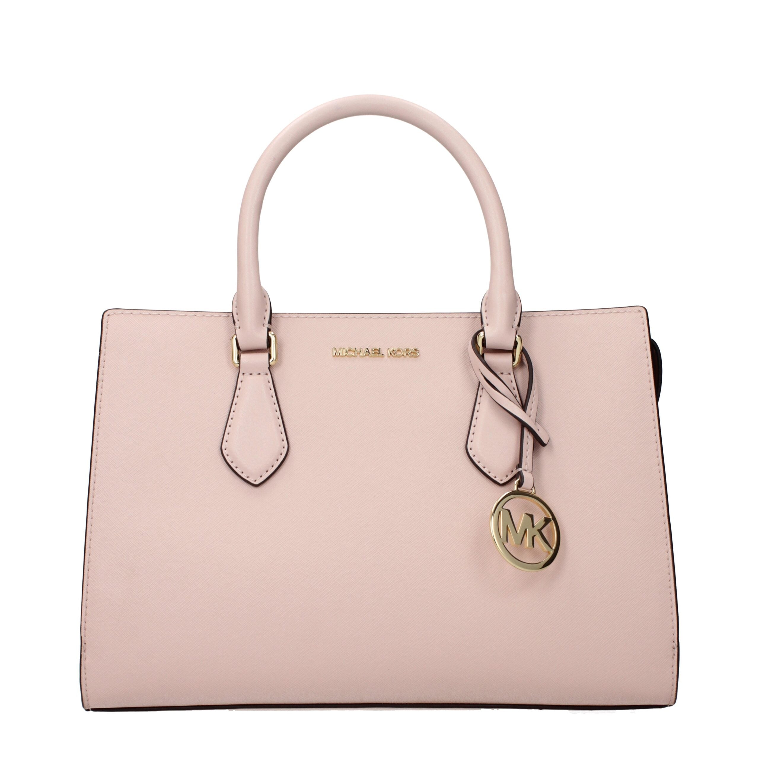 Michael Kors Rosa Stoffhandtasche