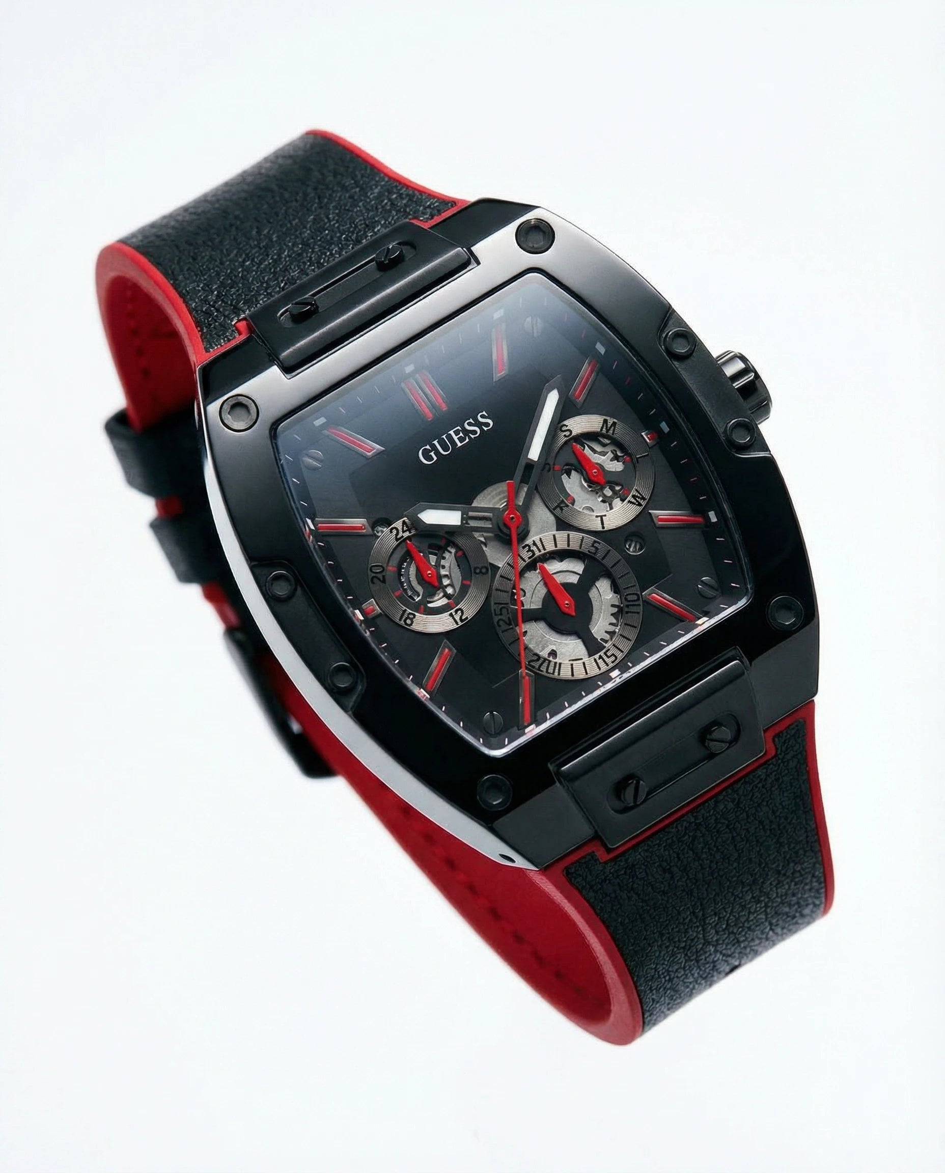 Guess Schwarze Synthetik Sportuhr