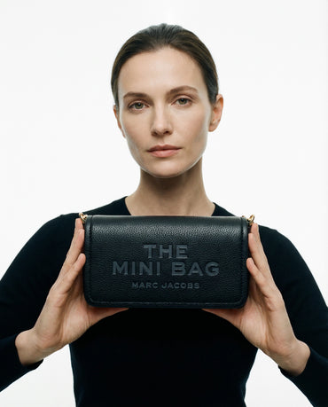 Marc Jacobs Schwarze Kalbshaut Bos Taurus Schultertasche