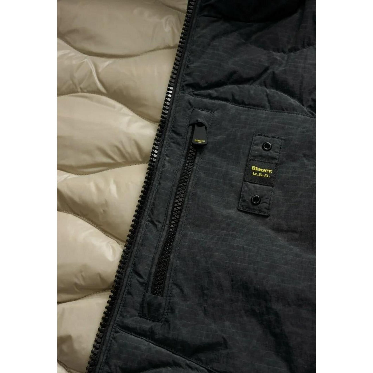Blauer Jacke Herren