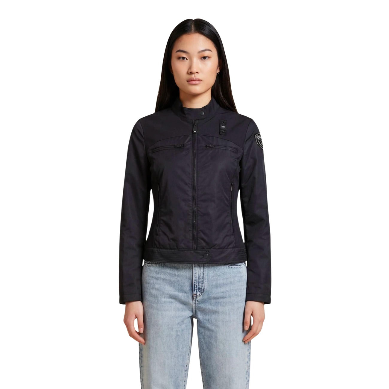 Blauer Kostümjacke Damen