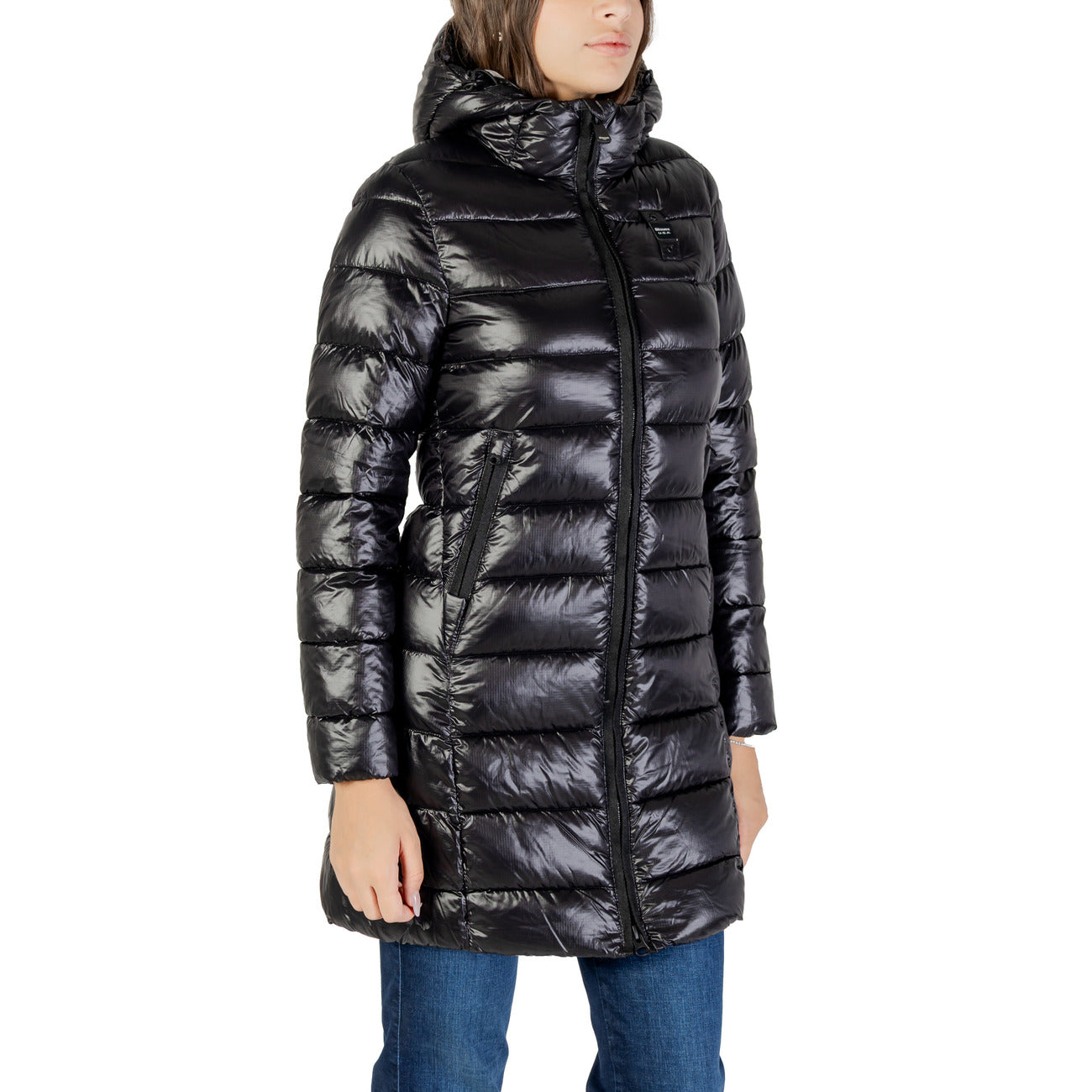 Blauer Jacke Damen
