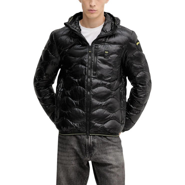 Blauer Jacke Herren