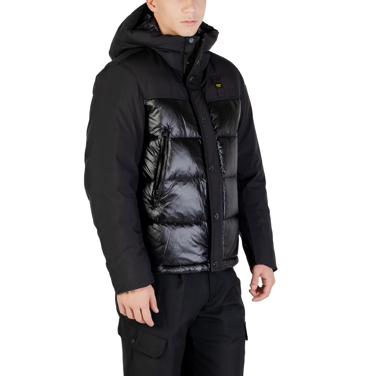 Blauer Jacke Herren