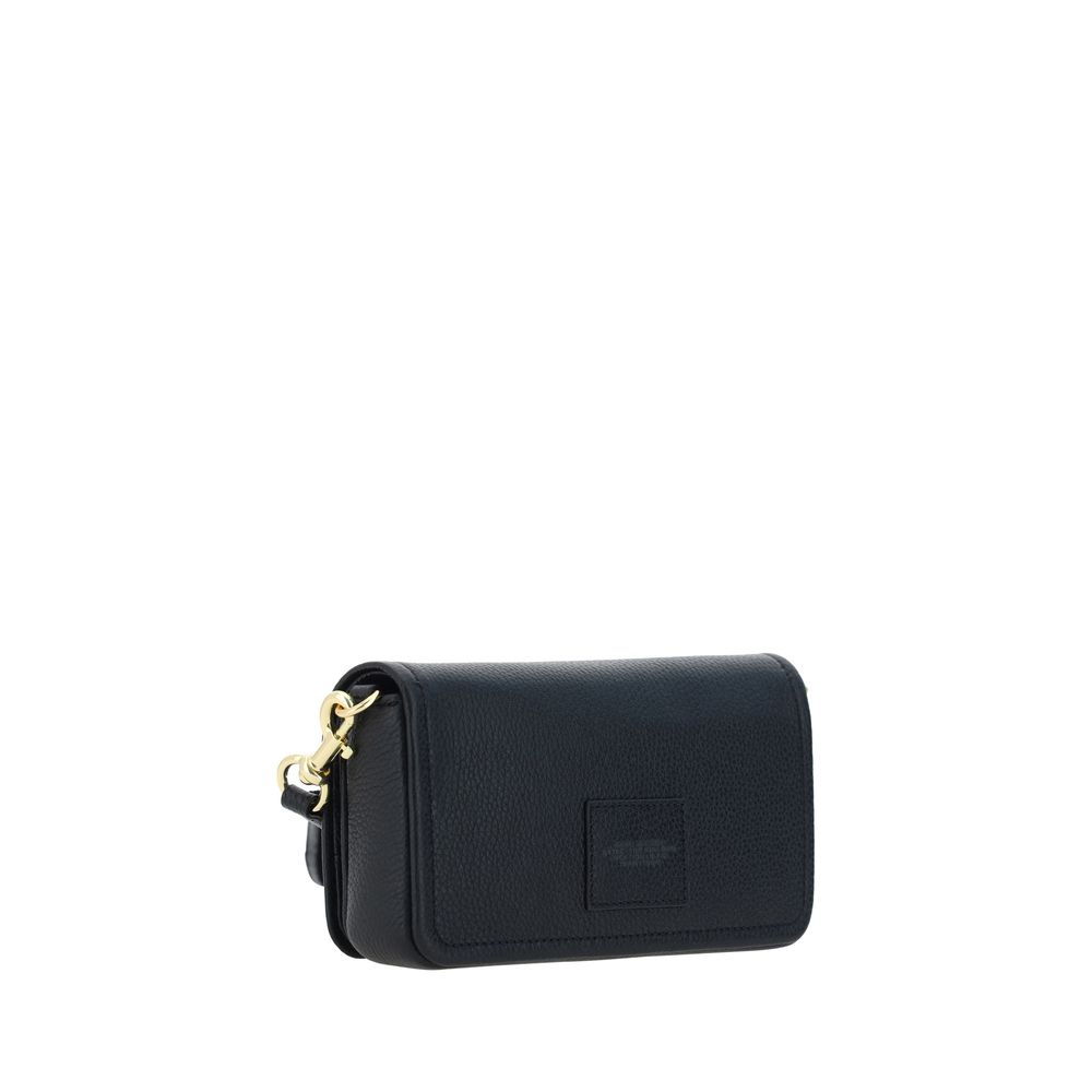 Marc Jacobs Schwarze Kalbshaut Bos Taurus Schultertasche