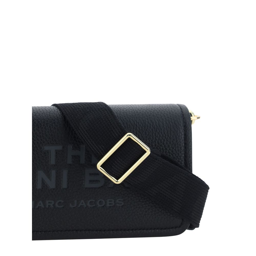 Marc Jacobs Schwarze Kalbshaut Bos Taurus Schultertasche