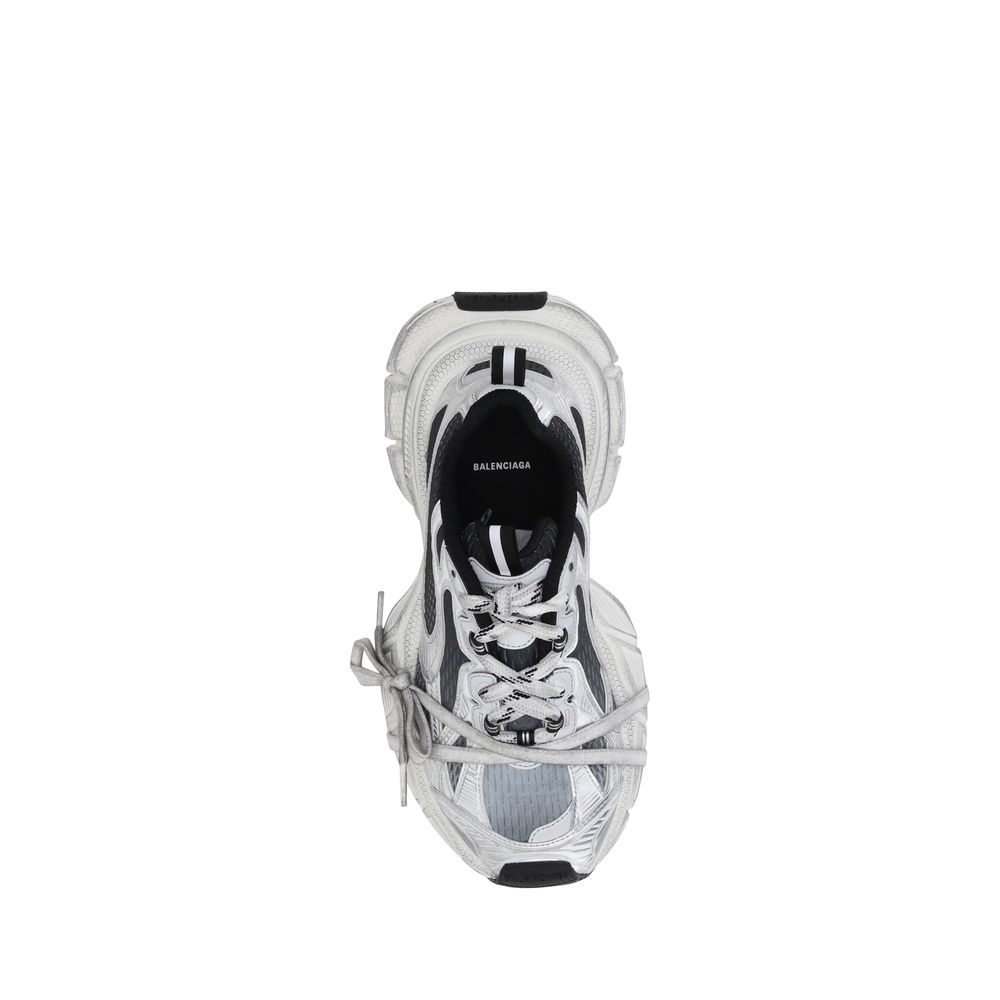 Balenciaga Bunte Stoff-Sneaker mit dicker Sohle