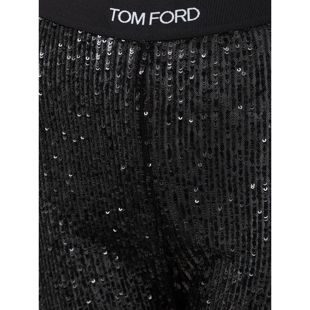 Tom Ford Schwarze Polyester-Jogginghose (Trainingshose)