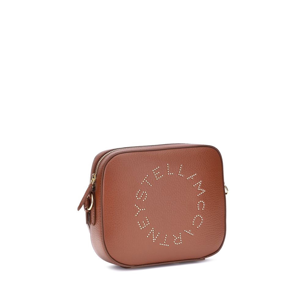 Stella McCartney Braune Schultertasche aus anderen Fasern
