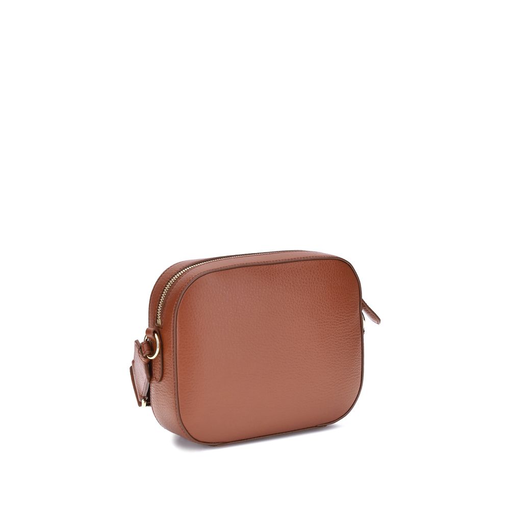 Stella McCartney Braune Schultertasche aus anderen Fasern