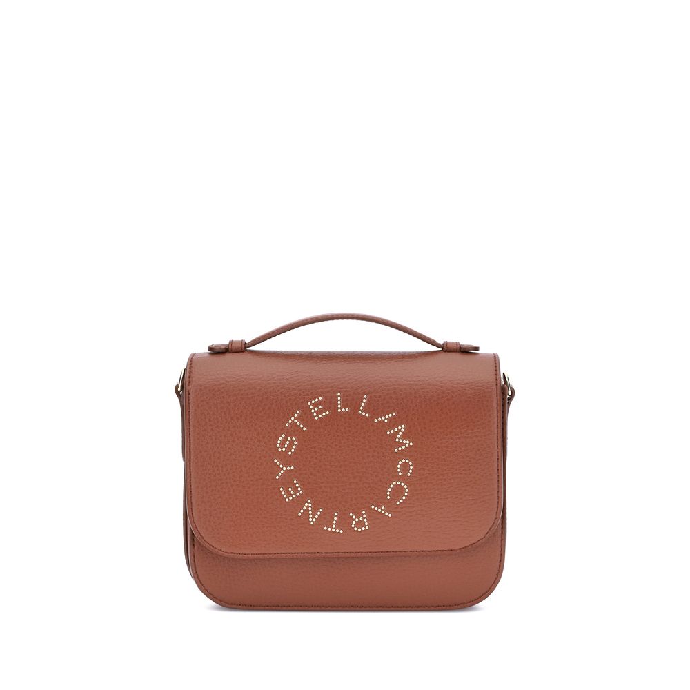 Stella McCartney Braune Schultertasche aus anderen Fasern