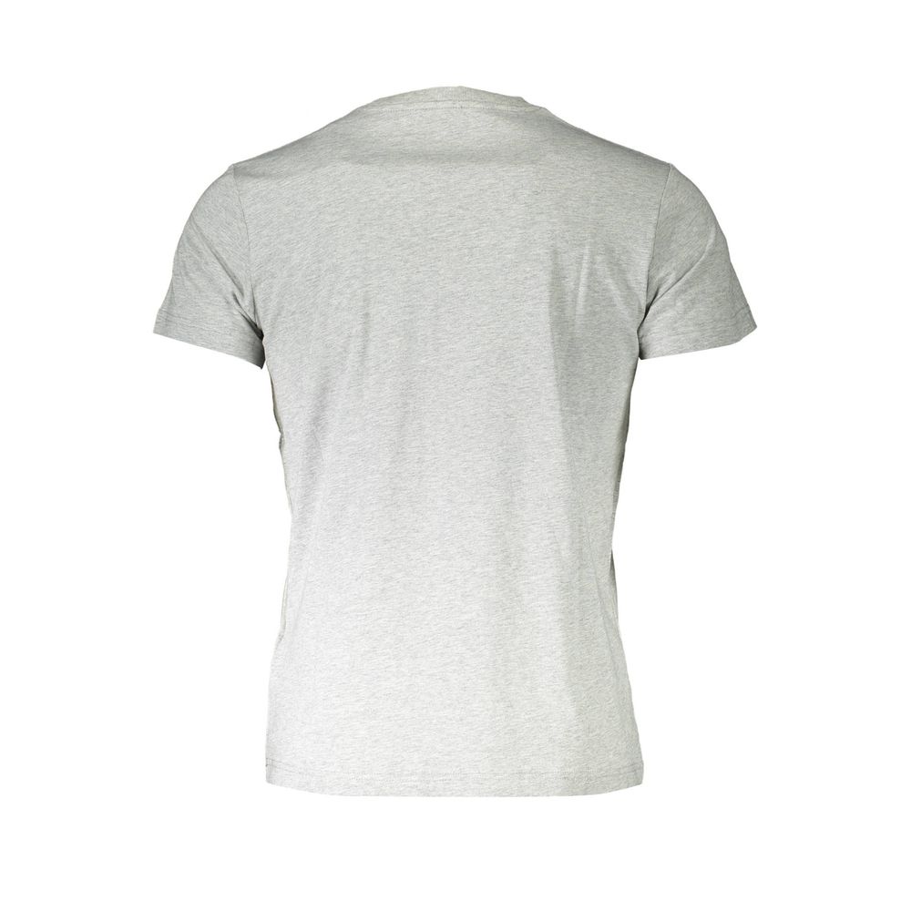 Diesel Graues Baumwoll-T-Shirt