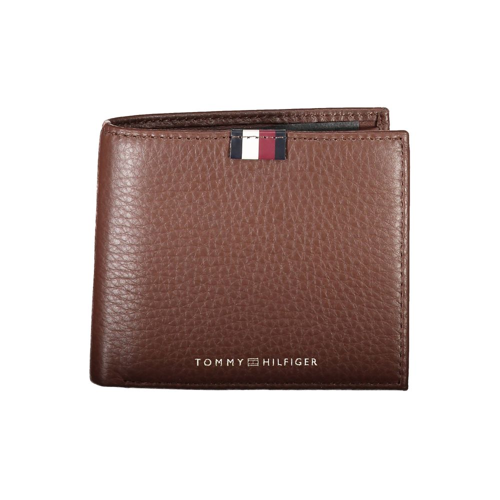 Tommy Hilfiger Braunes Leder Portemonnaie