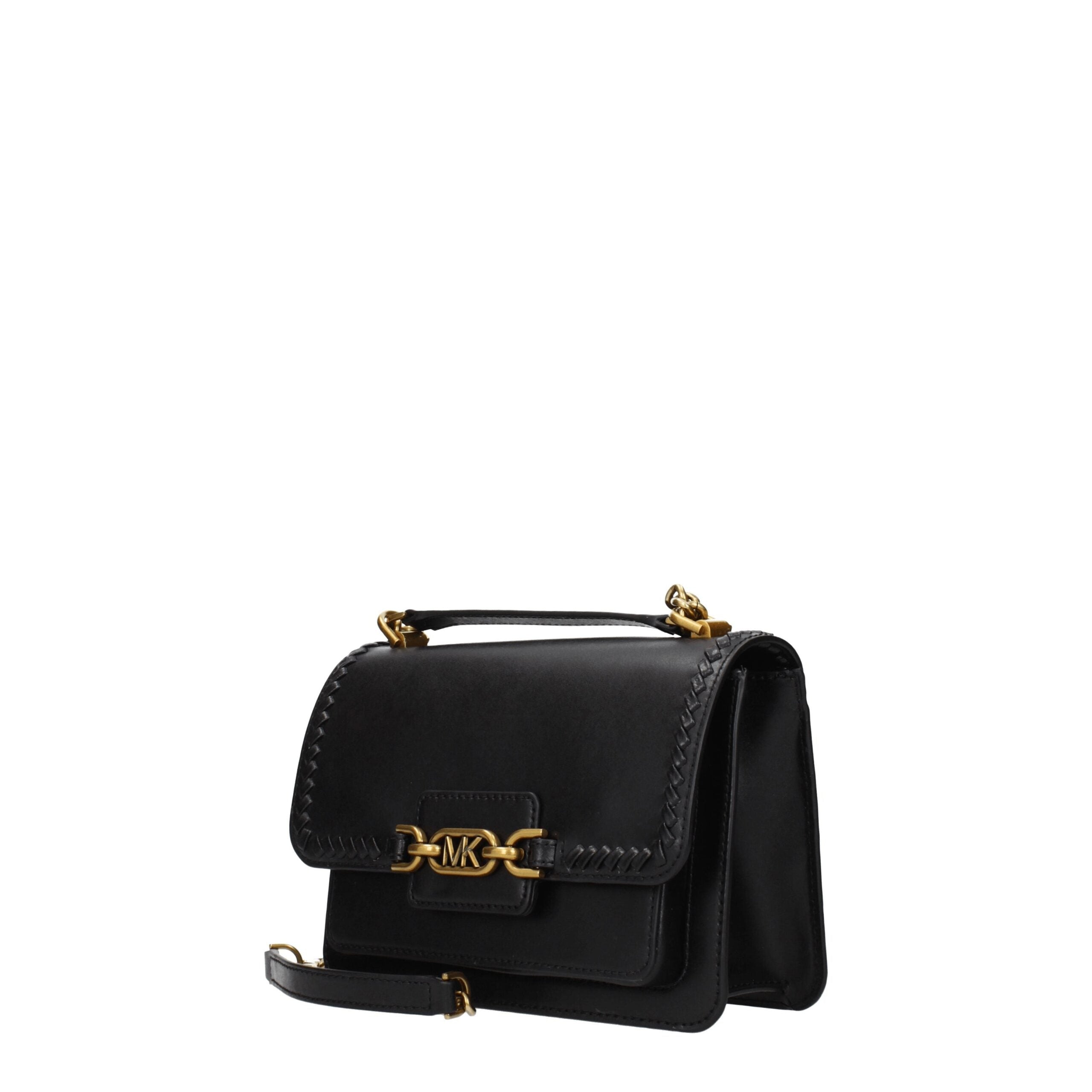 Michael Kors Schwarze Ledertasche