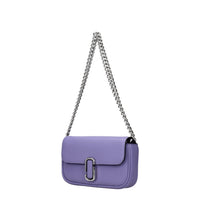 Marc Jacobs Lila Leder Crossbody Tasche