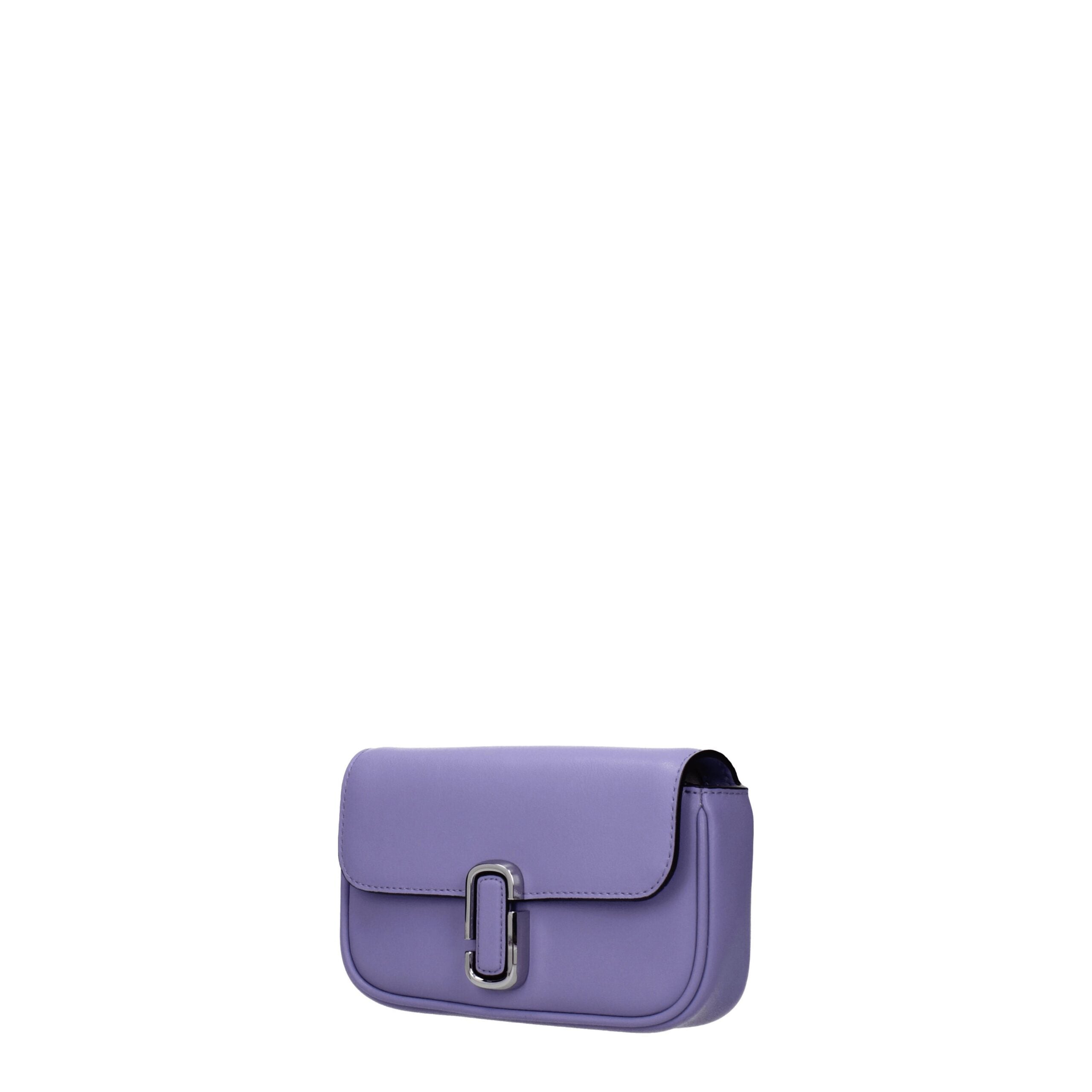 Marc Jacobs Lila Leder Crossbody Tasche