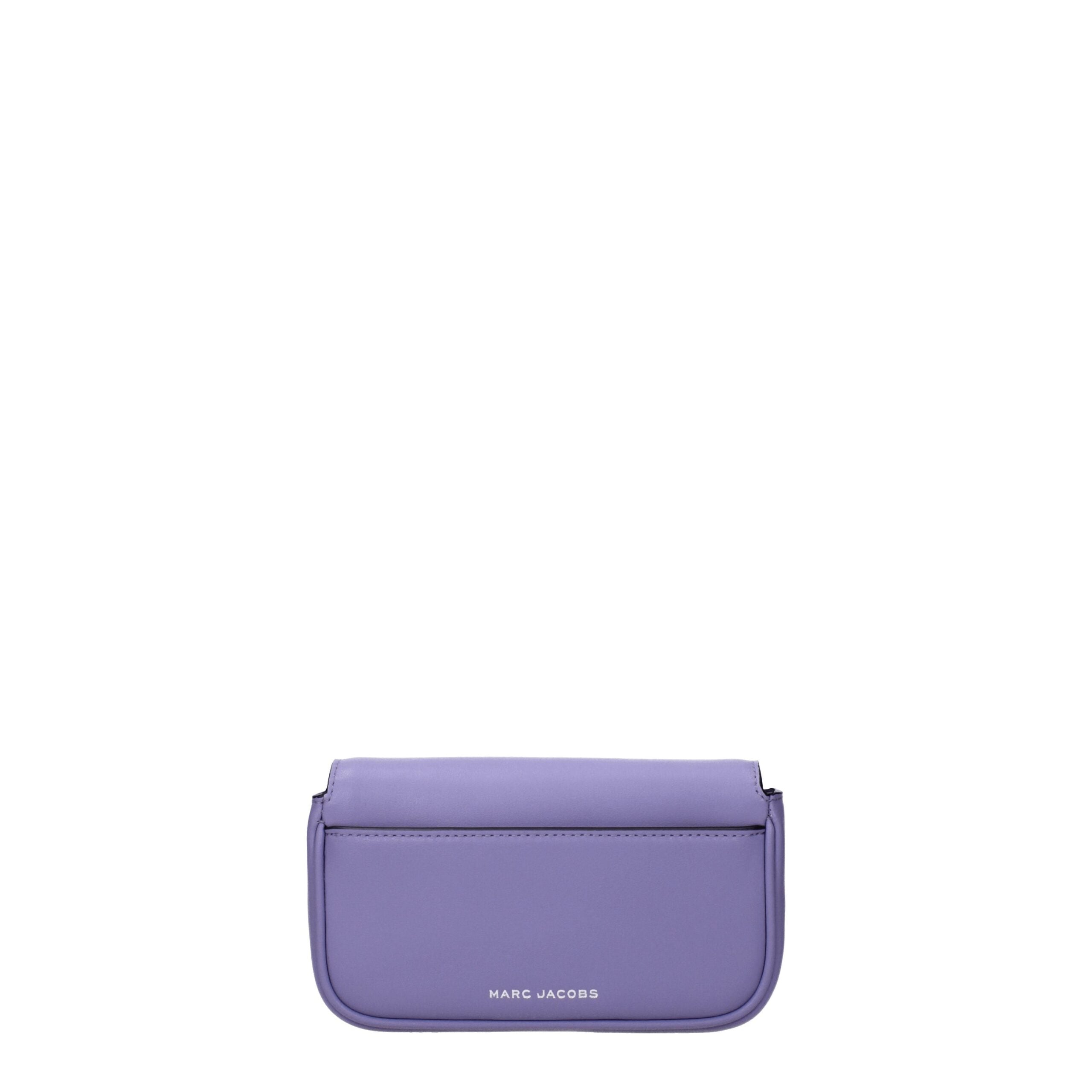 Marc Jacobs Lila Leder Crossbody Tasche