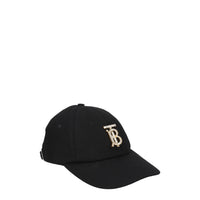 Burberry Schwarze Baumwollkappe (Baseball-Cap)