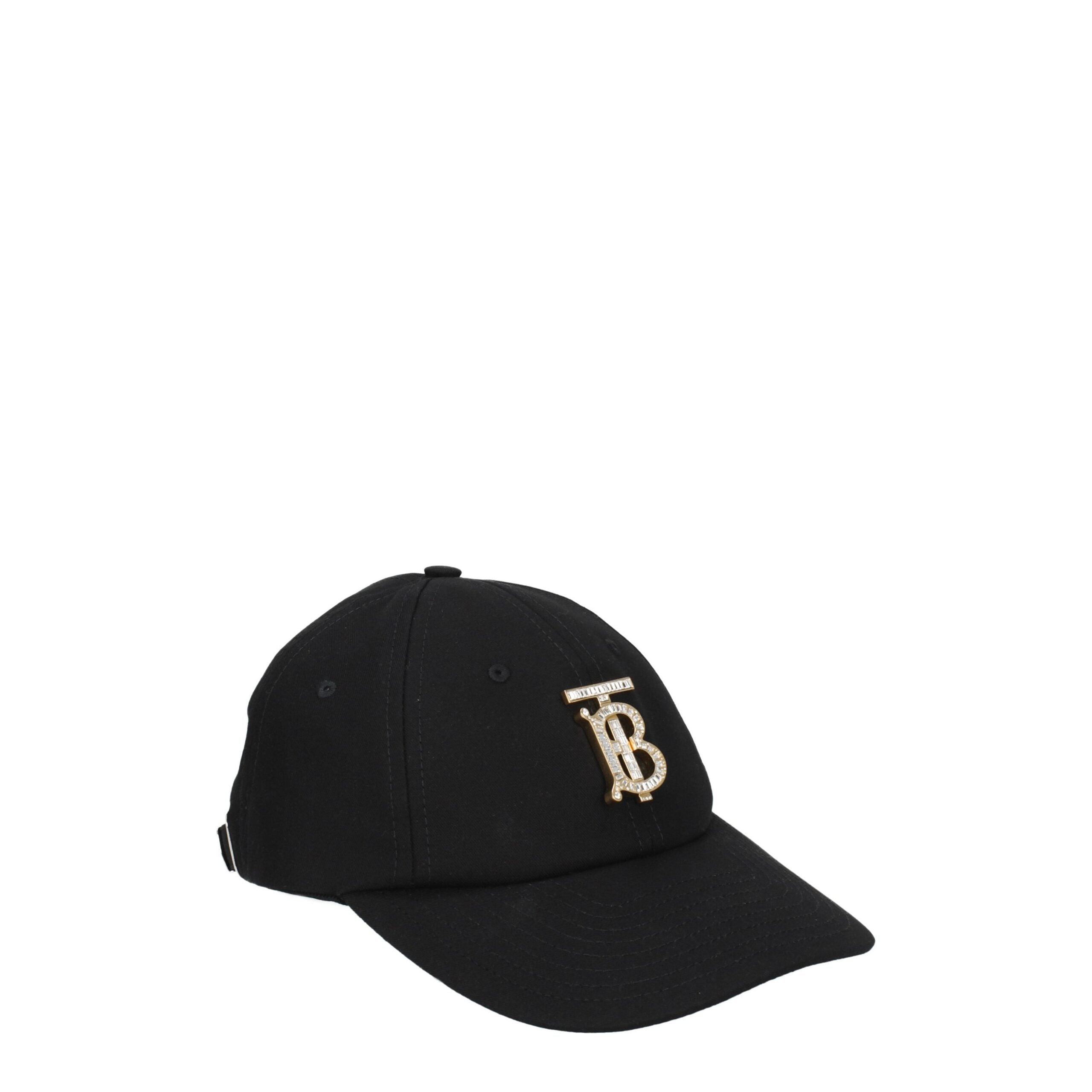Burberry Schwarze Baumwollkappe (Baseball-Cap)