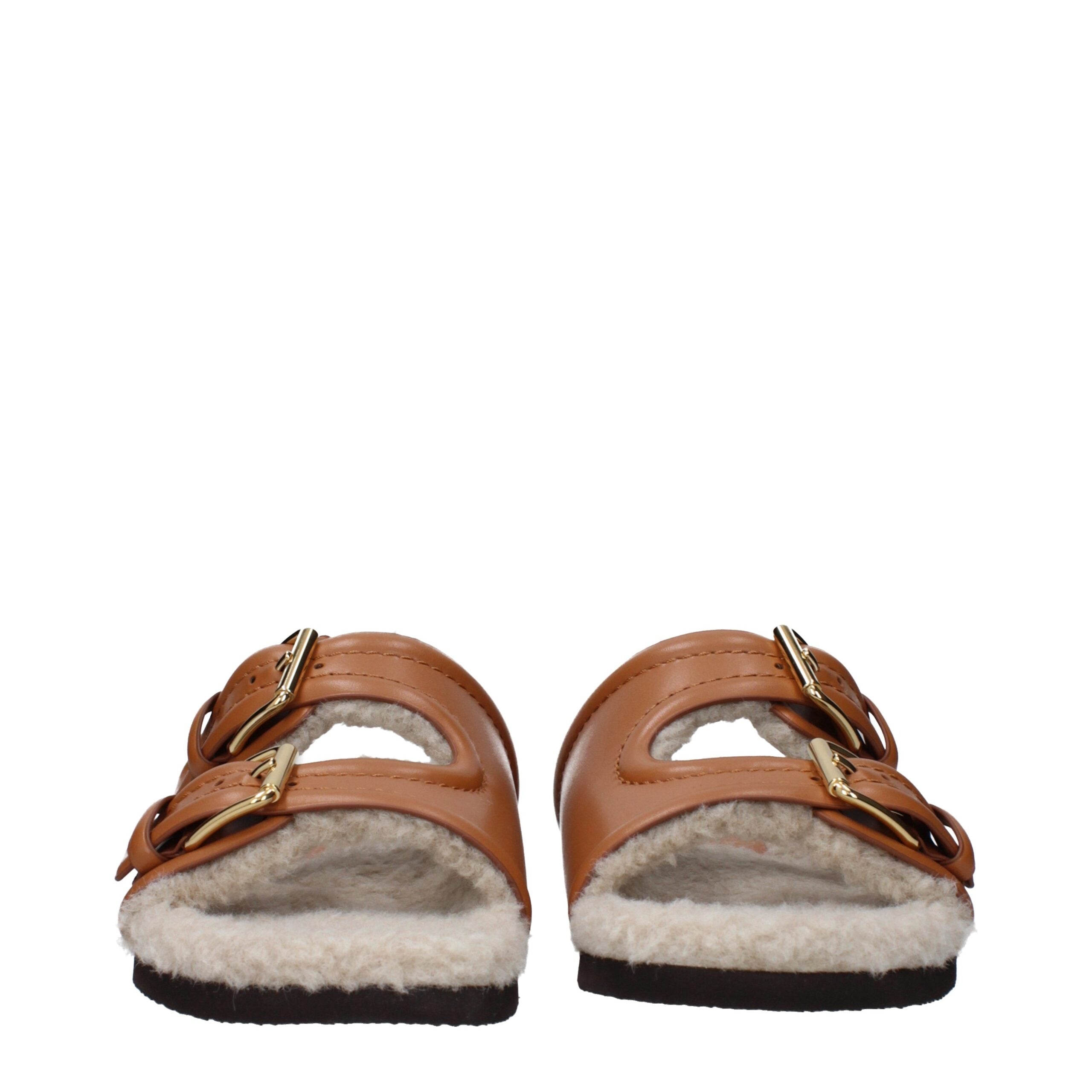 Valentino Garavani Braune Lederslipper
