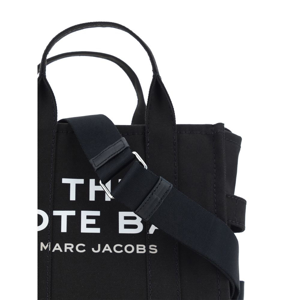 Marc Jacobs Schwarze Baumwollhandtasche