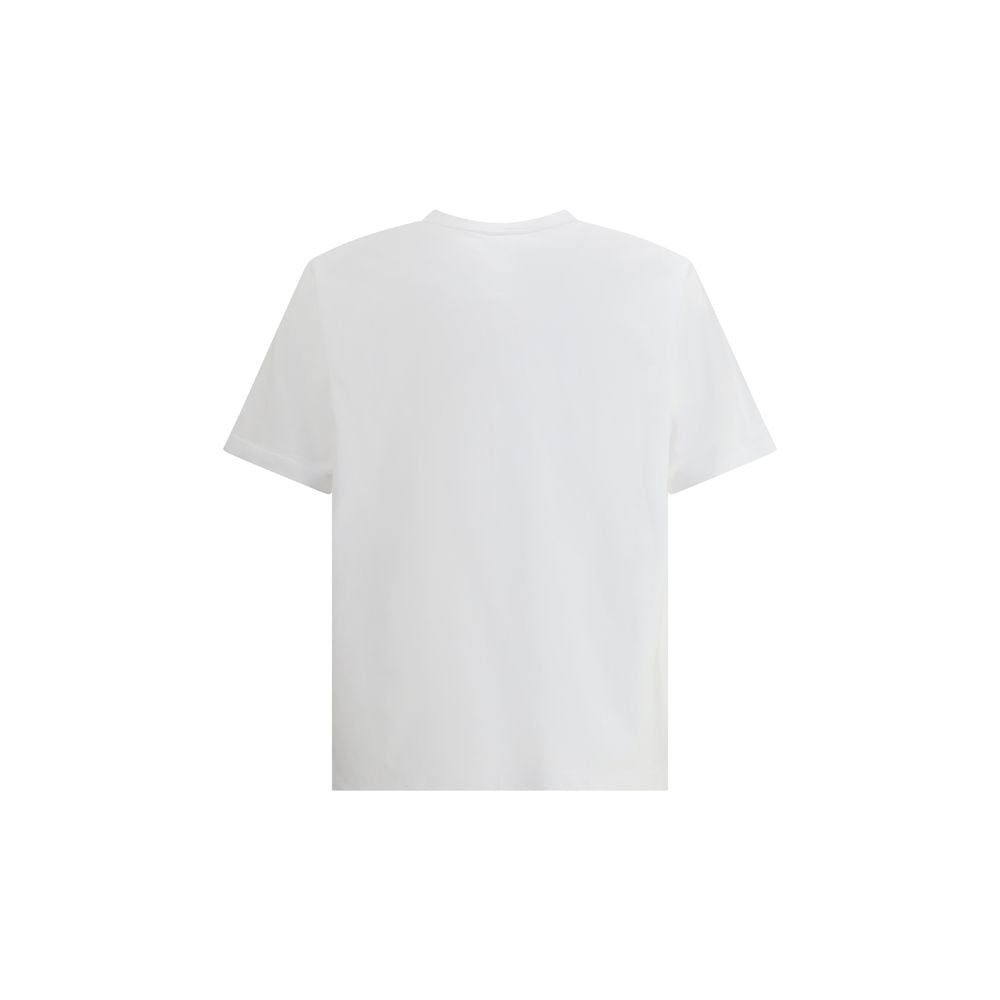 Maison Kitsuné Baumwoll-T-Shirt in Weiß