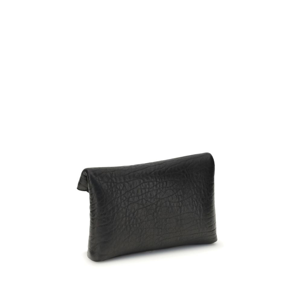 Saint Laurent Clutch-Tasche mit Cassandre-Kette