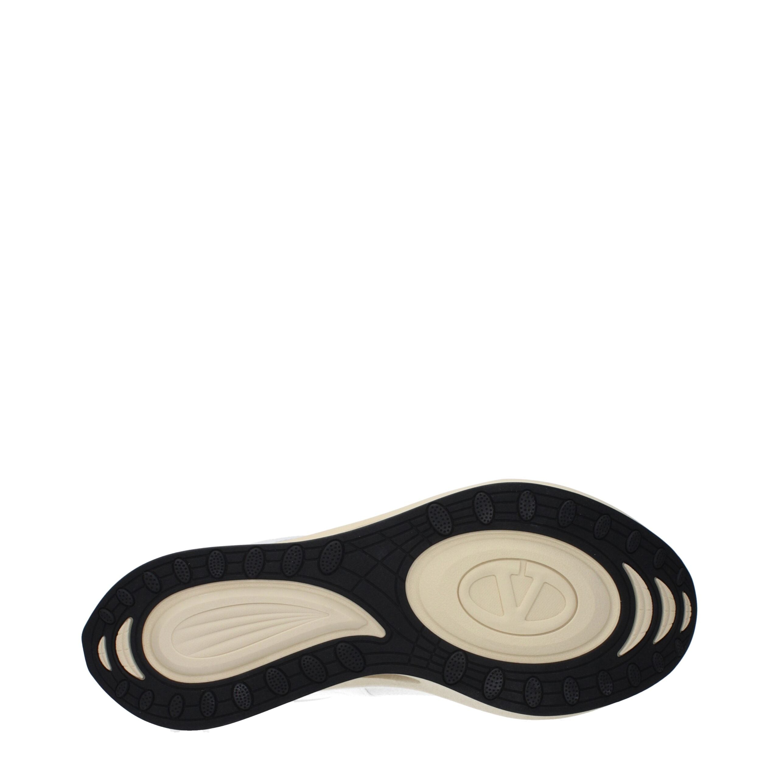 Valentino Garavani Weißer Stoff Sportliche Turnschuhe