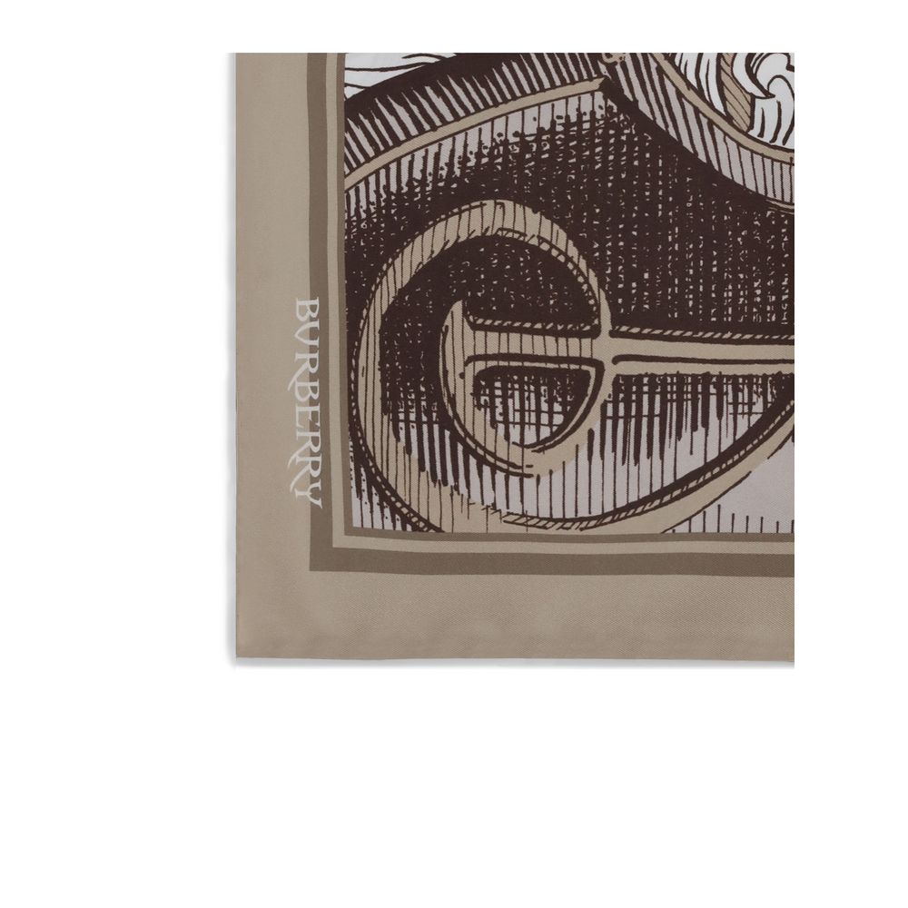 Burberry Beiger Seidenschal