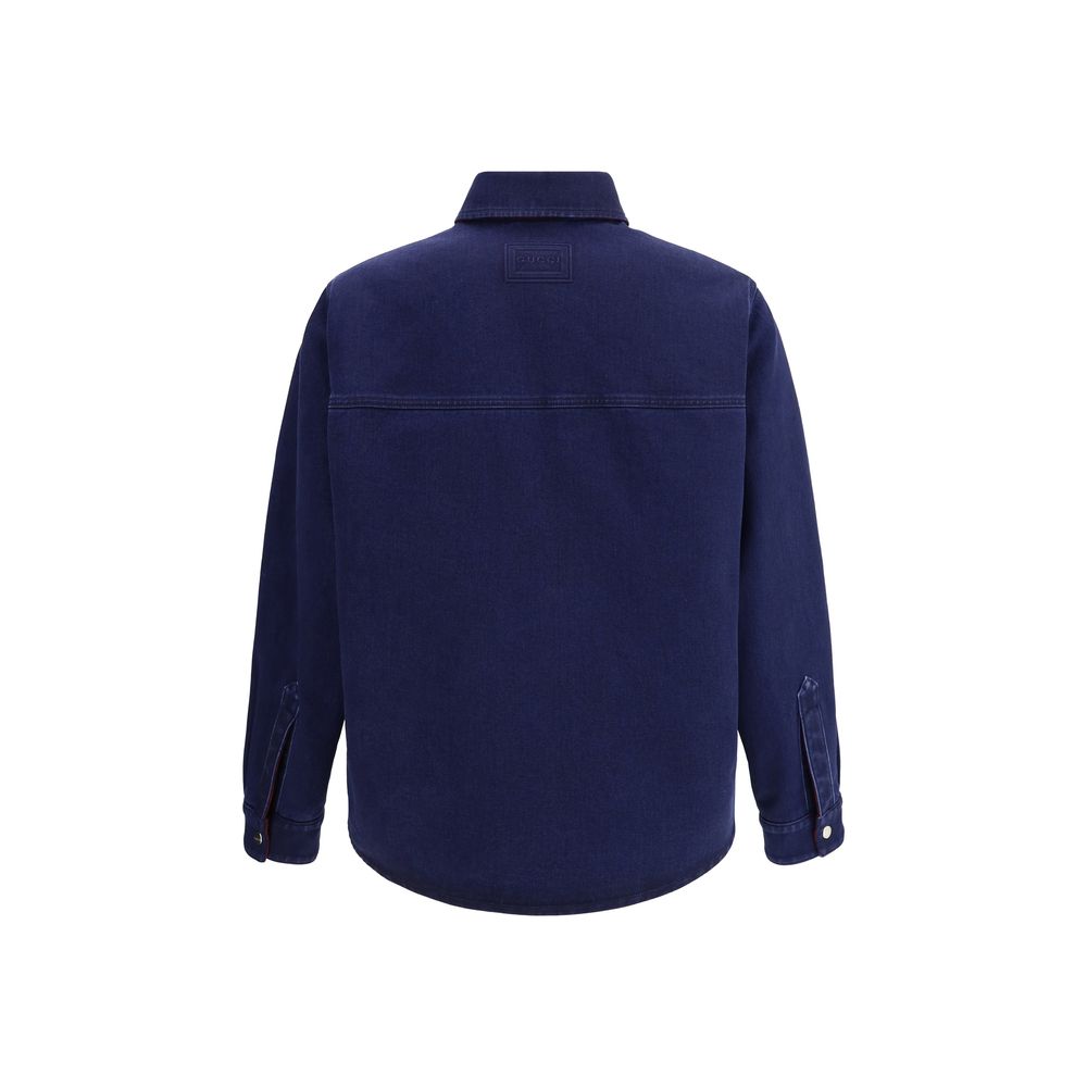 Gucci Blaues Jeanshemd