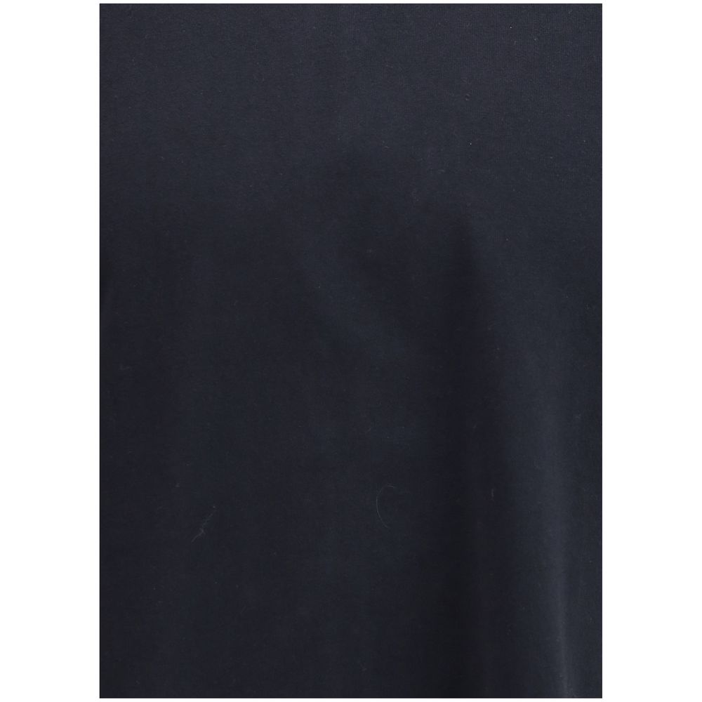 Maison Kitsuné Baumwoll-T-Shirt in Schwarz