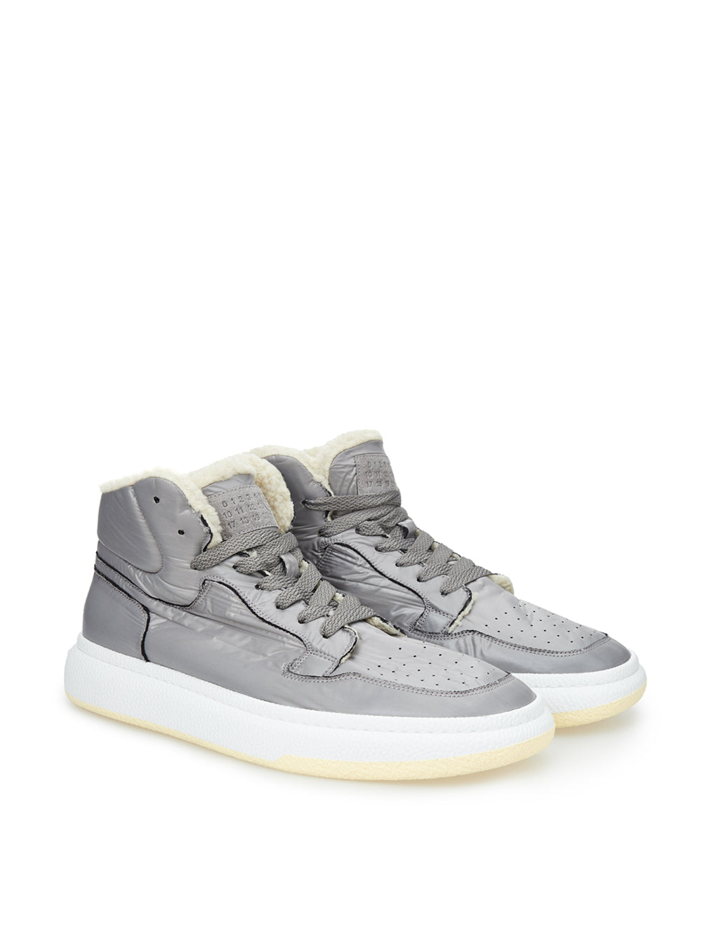 MM6 Maison Margiela Graue technische Sneaker