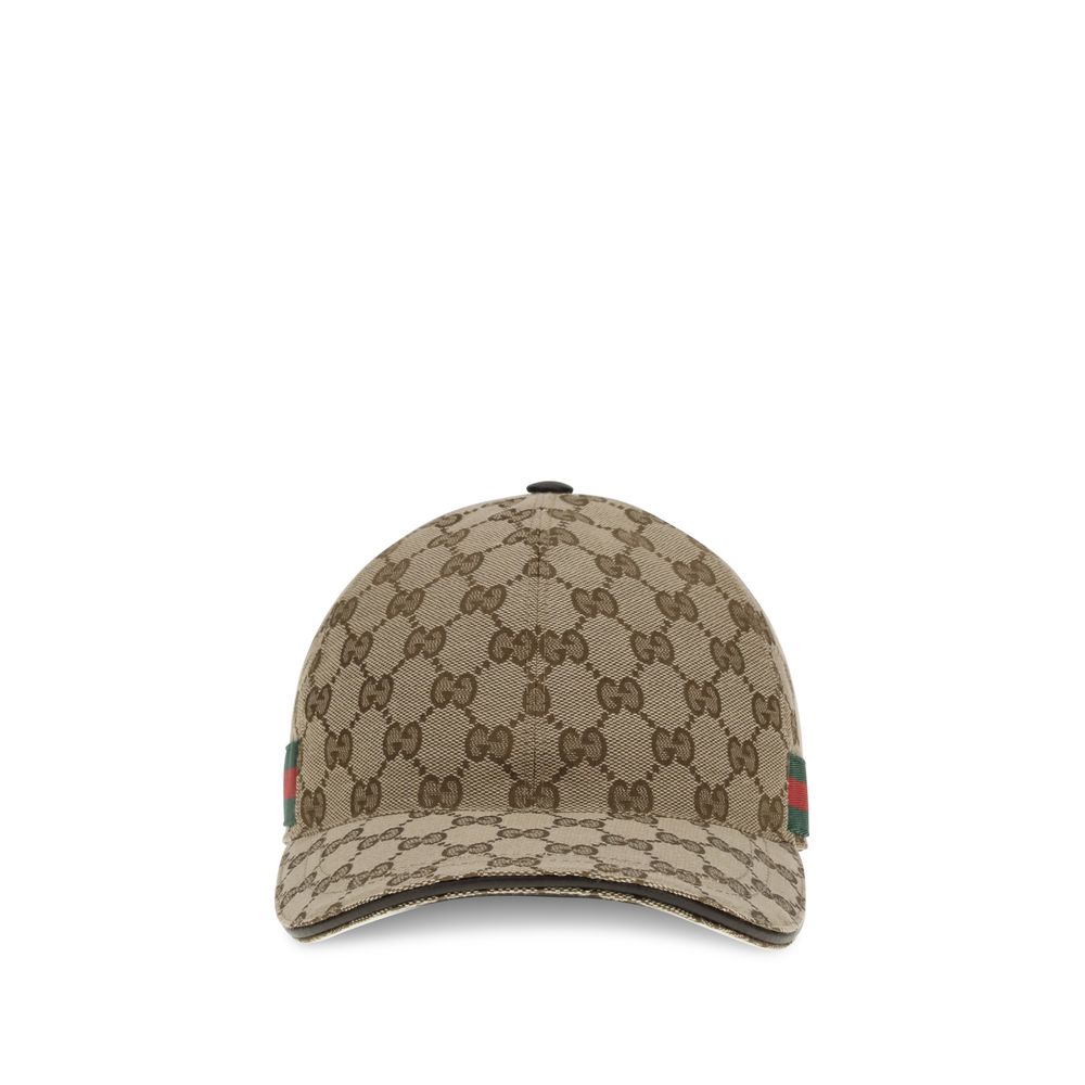 Gucci Beige Baumwoll-Kappe (Baseball-Mütze)