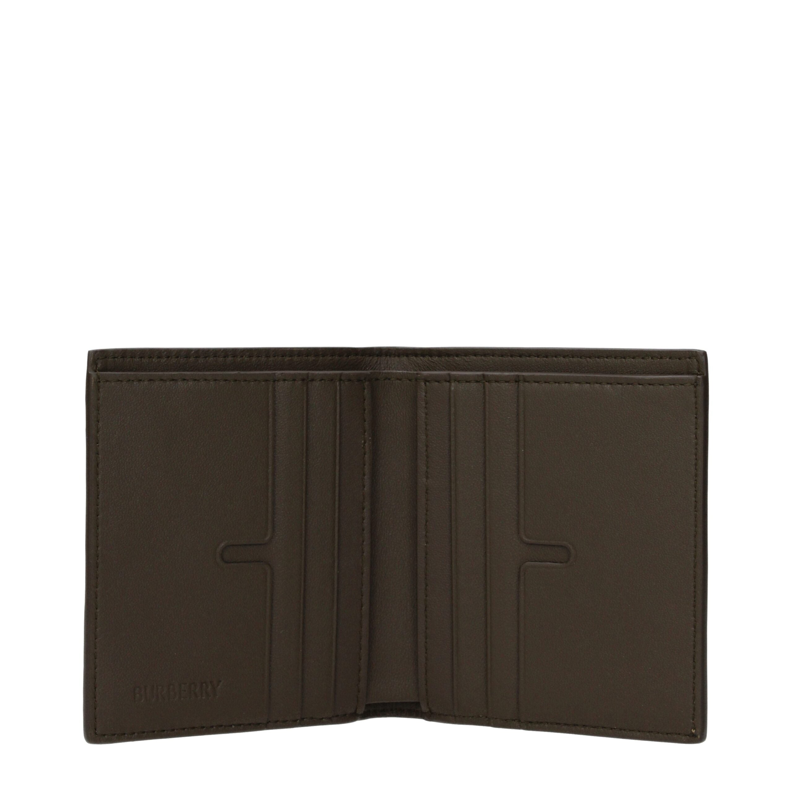 Burberry Beige Stoff-Geldbörse