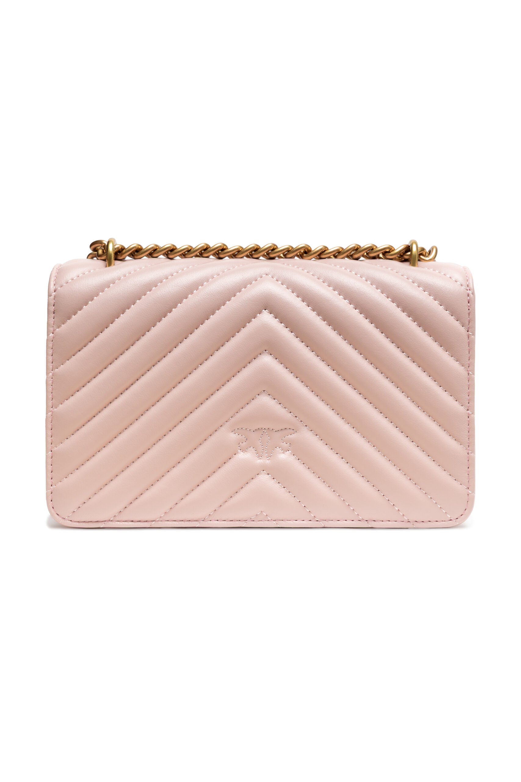 PINKO Powder Pink Love One Mini Umhängetasche