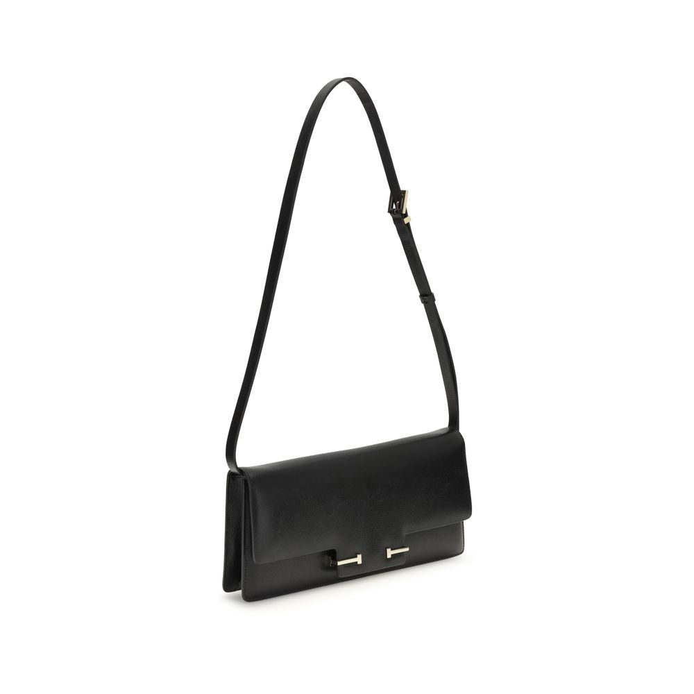 Tom Ford Schwarze Ledertasche