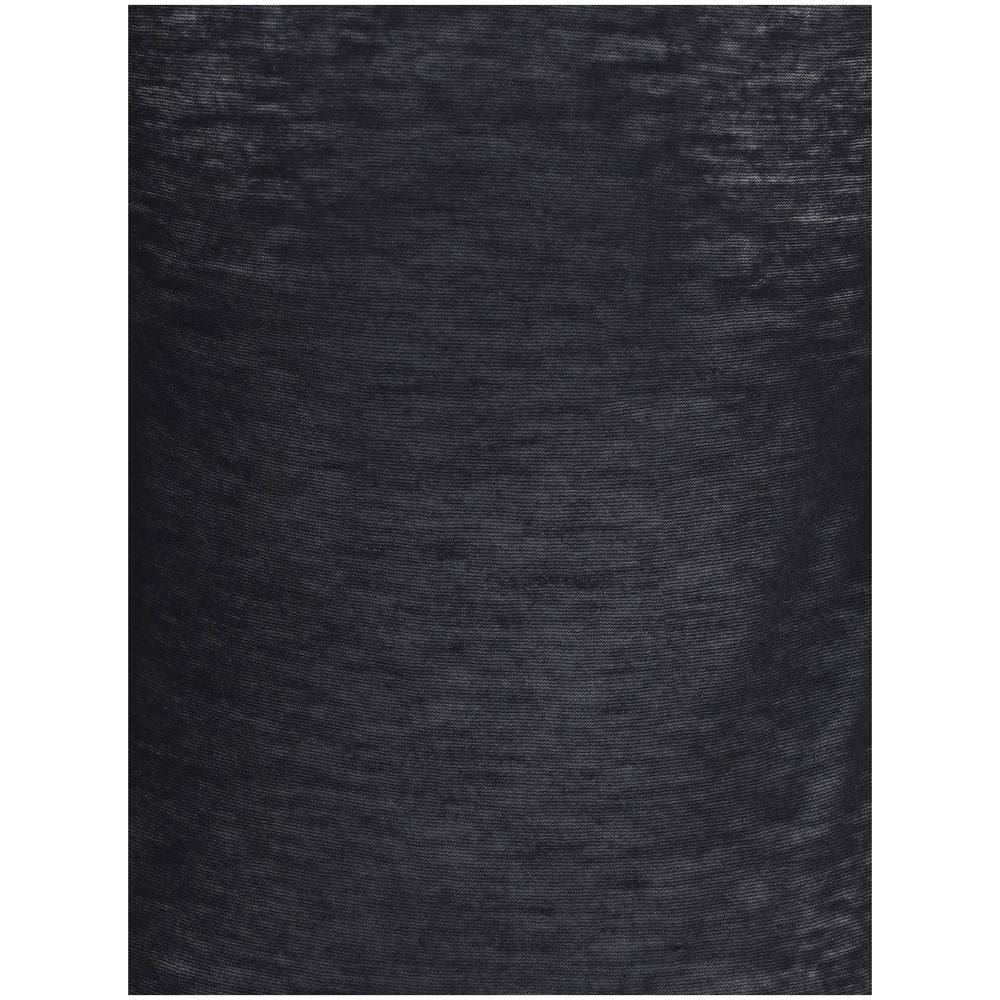 Saint Laurent Schwarzes Kaschmir-Langarmshirt
