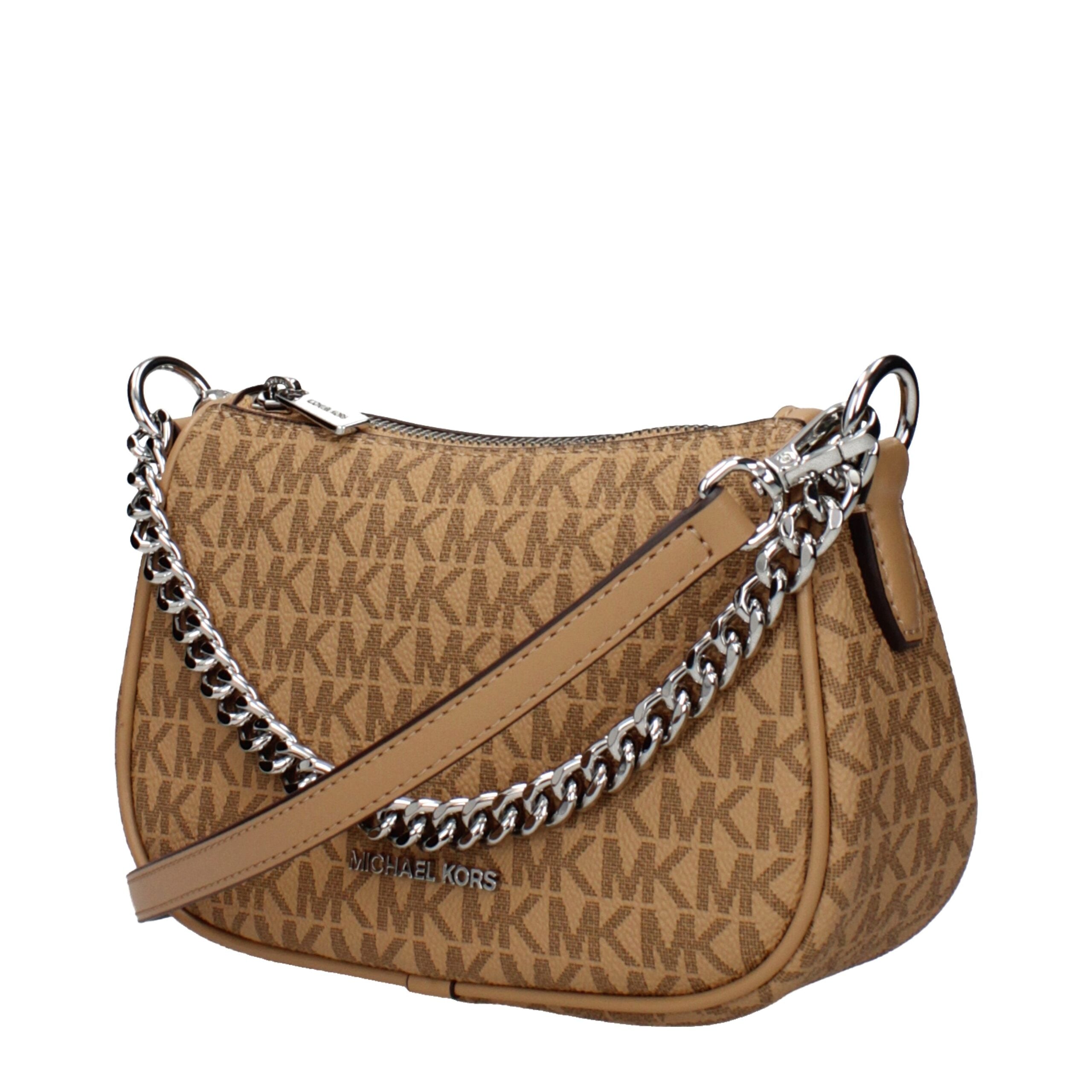 Michael Kors Braune Stoffhandtasche