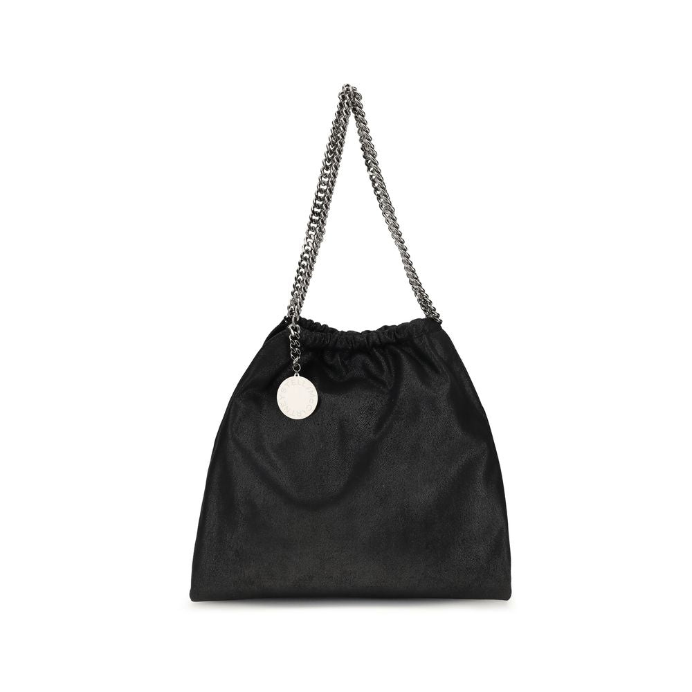 Stella McCartney Schwarze Polyester Schultertasche
