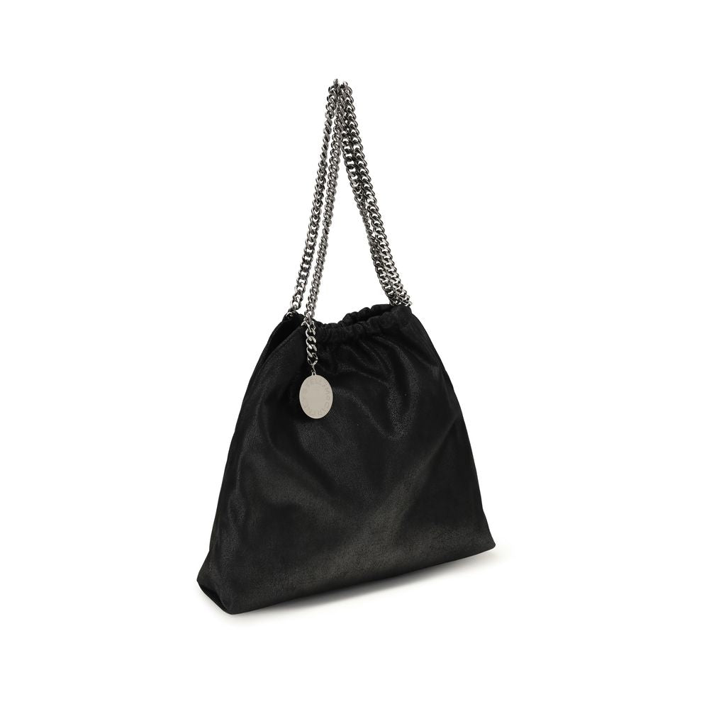 Stella McCartney Schwarze Polyester Schultertasche