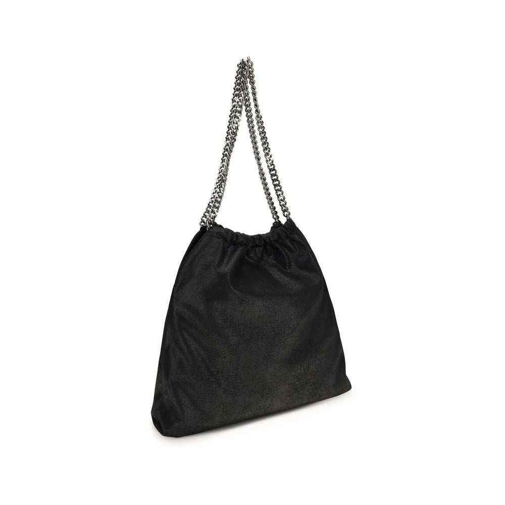 Stella McCartney Schwarze Polyester Schultertasche