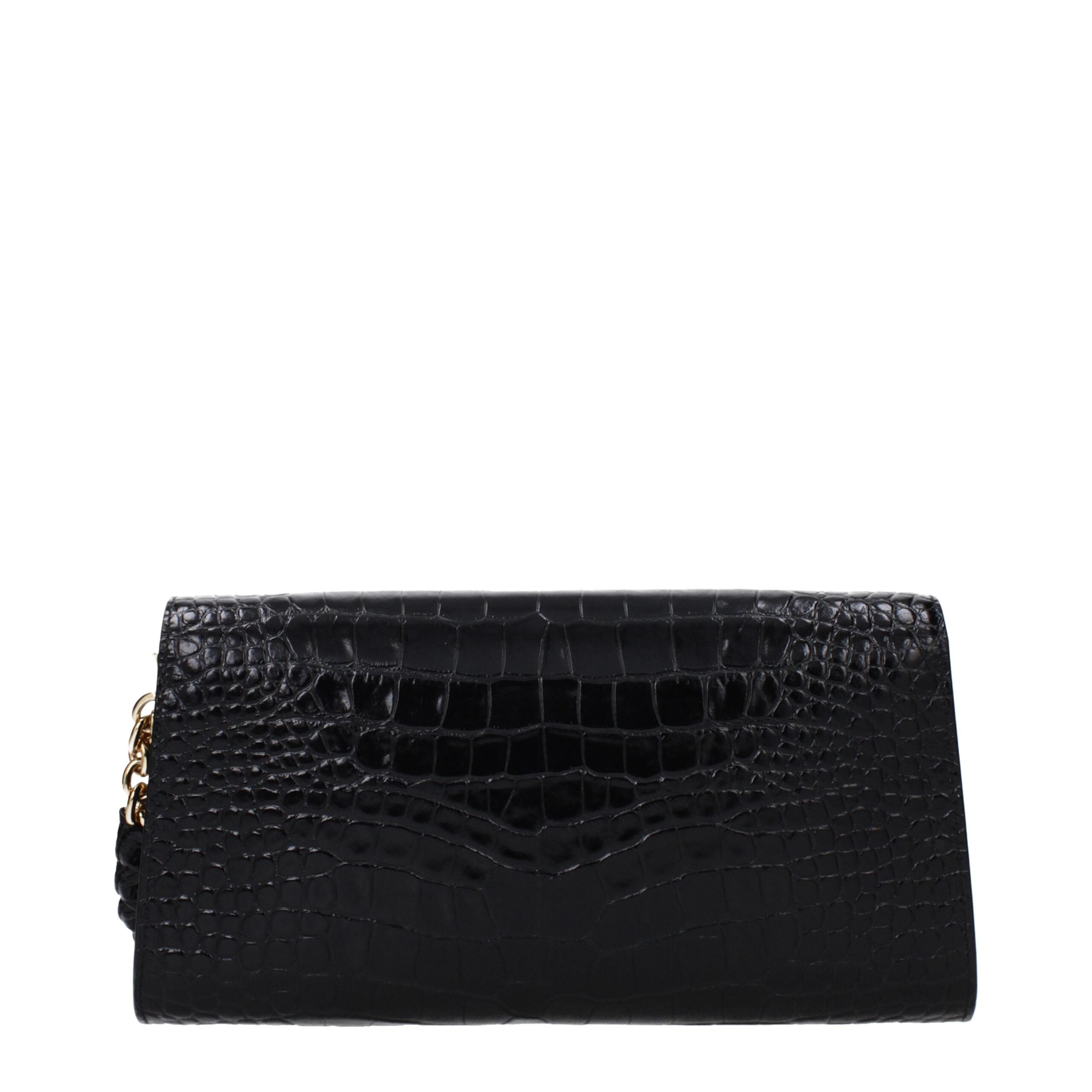Tom Ford Schwarze Leder-Clutch